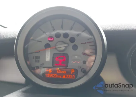 2010 Mini Cooper z USA, uszkodzony, nr VIN WMWMF3C54ATZ67376